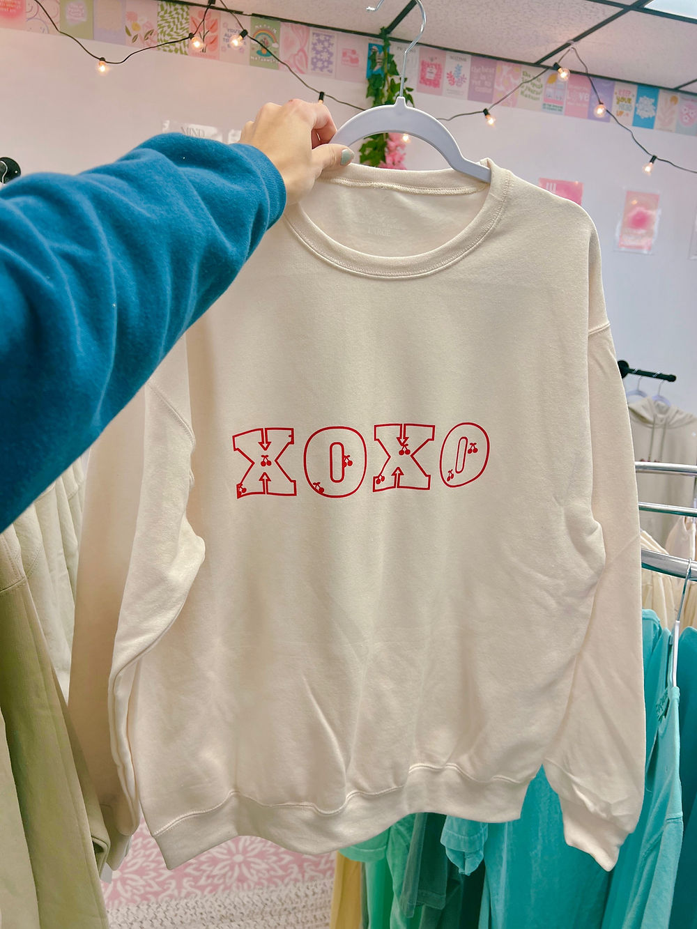 XOXO Cherries Crewneck